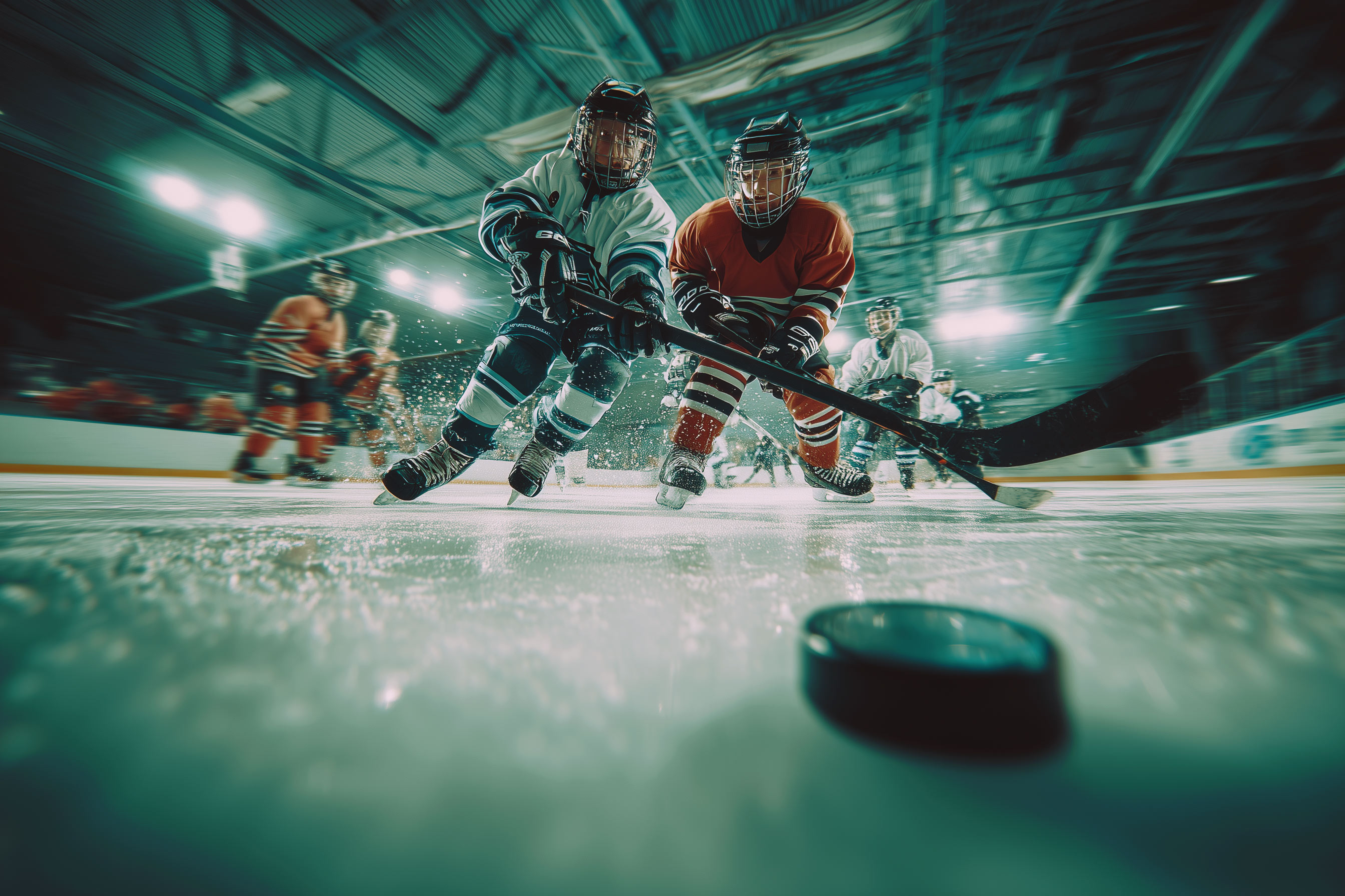 Youth hockey training