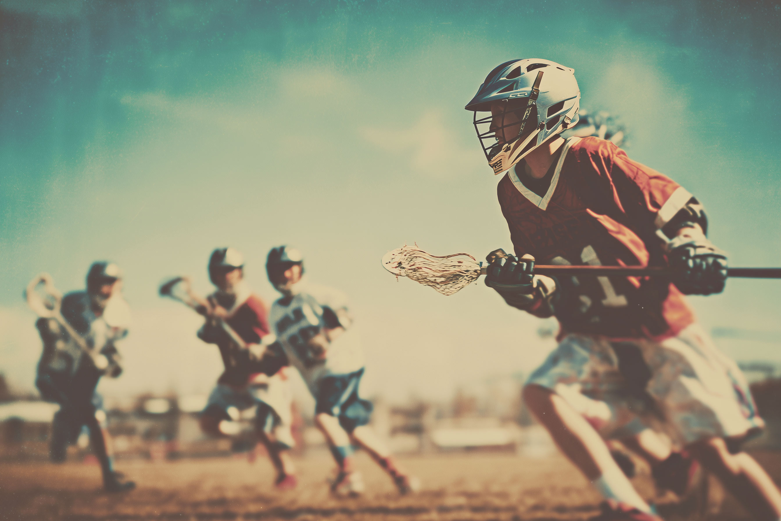 Youth lacrosse training