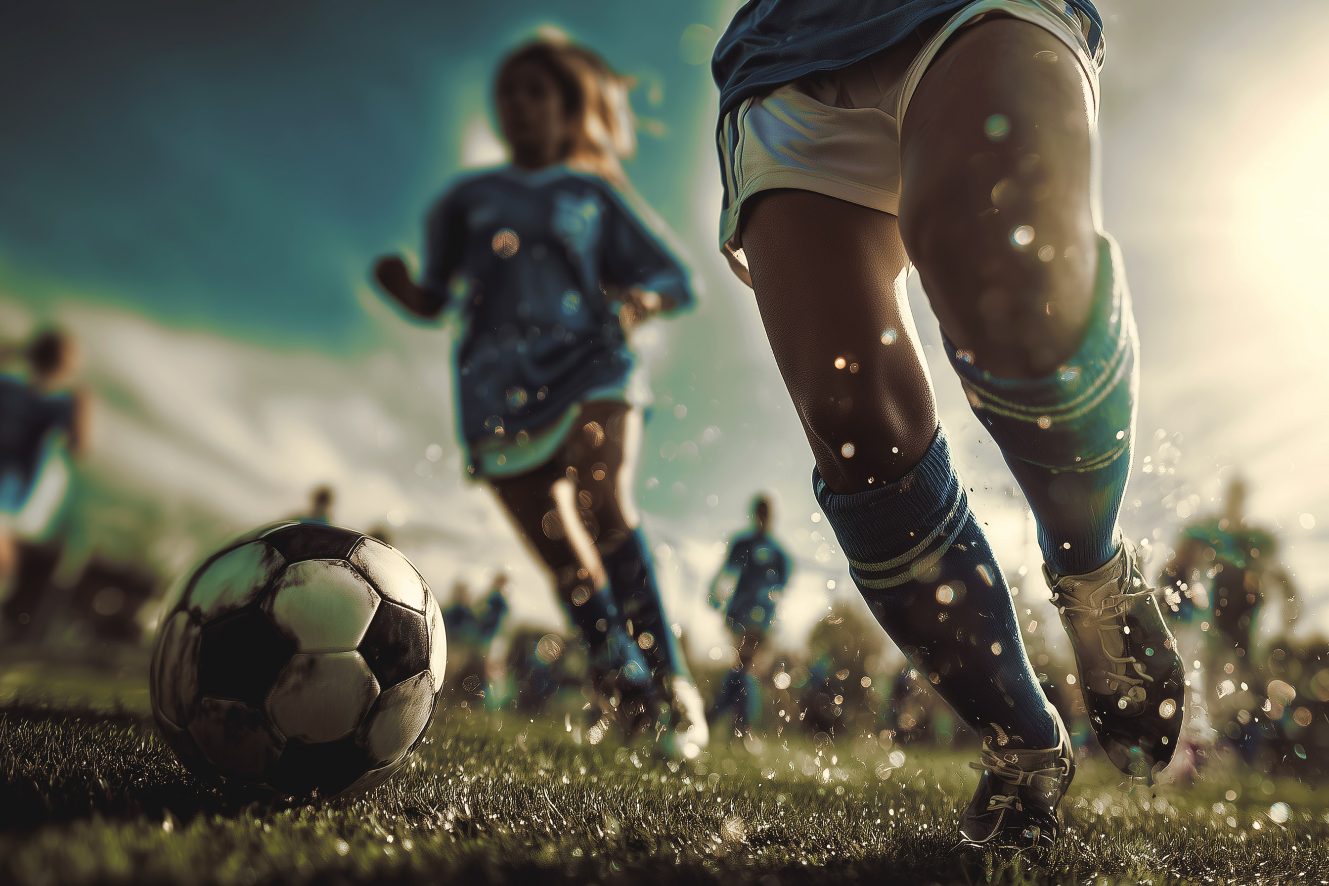 Youth soccer training