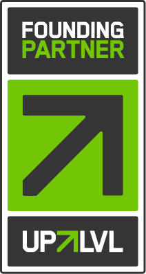 UpLVL Founding Partner vertical badge